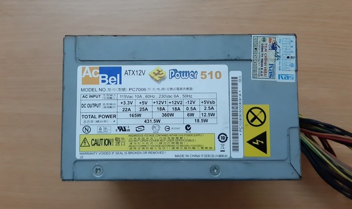 Nguồn AcBel I-Power 510W